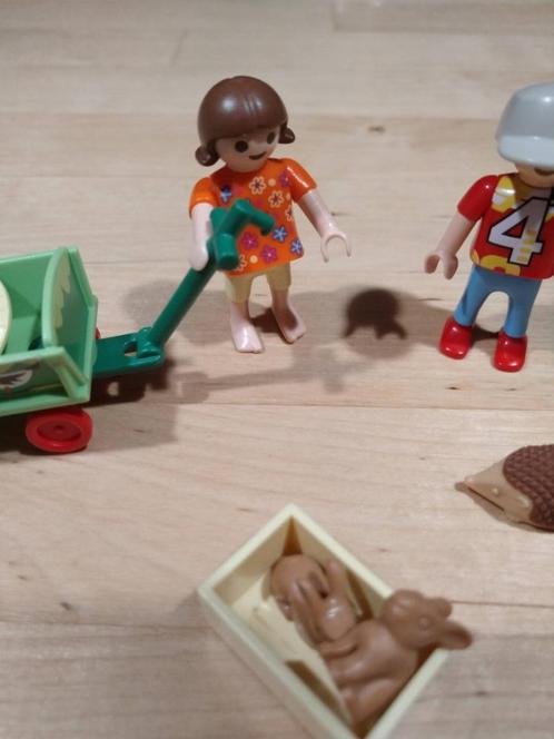 playmobil 4349: bolderwagen met kinderen: €12, Kinderen en Baby's, Speelgoed | Playmobil, Zo goed als nieuw, Complete set, Ophalen
