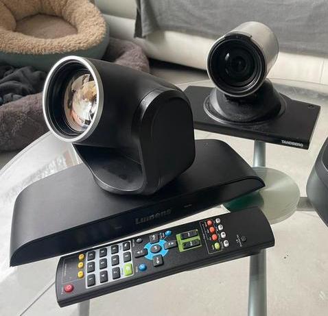 3x PTZ Camera's Lumens, AVER, Tandberg (Cisco), Audio, Tv en Foto, Videocamera's Digitaal, Gebruikt, Camera, Overige soorten, Overige merken