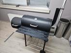 buccan Bunbury double barrel 1 maal gebruikt, Tuin en Terras, Houtskoolbarbecues, Ophalen, Zo goed als nieuw