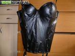 xl.. lak corset maat D borsten, Vêtements | Femmes, Sous-vêtements & Lingerie, ANDERE, Enlèvement ou Envoi, Noir, Body ou Corset