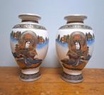 Koppel grote Japanse Moriage Satsuma vazen, Enlèvement