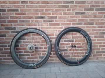 Profile Design 58 full carbon clincher, Fietsen en Brommers, Fietsonderdelen, Ophalen of Verzenden, Zo goed als nieuw