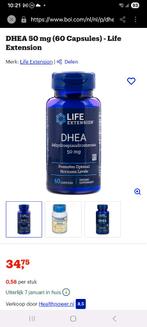 3 ongeopende potjes DHEA Life Extension, Enlèvement ou Envoi, Neuf
