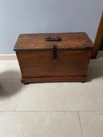 Antieke kist 55cm op 25 cm - 33 hoog, Ophalen