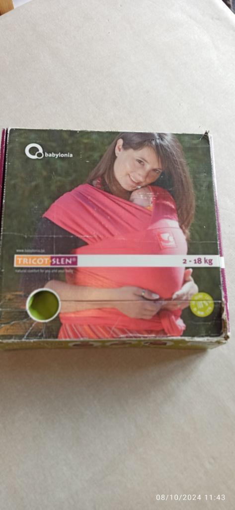 Écharpe de portage, Kinderen en Baby's, Babydragers en Draagdoeken, Gebruikt, Draagdoek, Buik, Rug of Zij, Overige merken, Ophalen