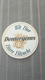 Oude bierviltje Dentergems, Verzamelen, Ophalen of Verzenden, Gebruikt, Viltje(s)