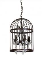 Luster kroonluchter vogelkooi light living Nieuw, Ophalen of Verzenden, Nieuw
