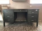 Metalen bureau met bureaustoel, af te halen in Tielt, W-Vl., Huis en Inrichting, Bureaus, Ophalen, Bureau