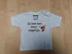 Wit t-shirt maat 62, Gebruikt, Jongetje of Meisje, Kids Style, Ophalen of Verzenden