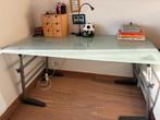 Bureautafel en bureaustoel, Huis en Inrichting, Ophalen, In hoogte verstelbaar, Gebruikt, Bureau