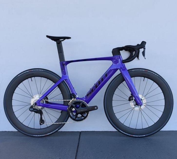 SCOTT FOIL RC10 paars medium 54 - 2100€!, Fietsen en Brommers, Fietsen | Heren | Sportfietsen en Toerfietsen, Zo goed als nieuw