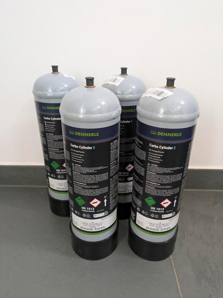 4 x ongeopende CO2 CARBO cylinder 1,2kg ! Super koopje, Dieren en Toebehoren, Vissen | Aquaria en Toebehoren, Nieuw, Filter of Co2