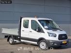 Ford Transit 105pk Open Laadbak Dubbel Cabine Trekhaak Navi, Euro 6, 4 cilinders, Bedrijf, Ford