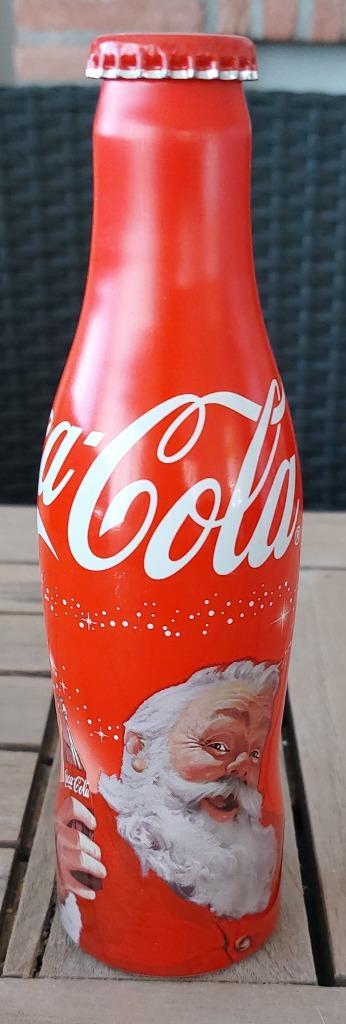 Coca-Cola - Aluminium flesje Kerstman, Verzamelen, Merken en Reclamevoorwerpen, Zo goed als nieuw, Overige typen, Ophalen of Verzenden