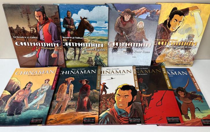 Chinaman - complete reeks dl 1/9 - 1e druk  - 1997/2007, Boeken, Stripverhalen, Verzenden