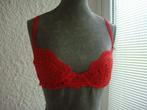 Soutien gorge rouge. Marque: "Jean Soudry" 90, Jean Soudry"., Envoi, Rouge, Soutien-gorge