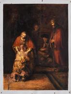 Rembrandt: De verloren zoon, geschilderde replica, Envoi