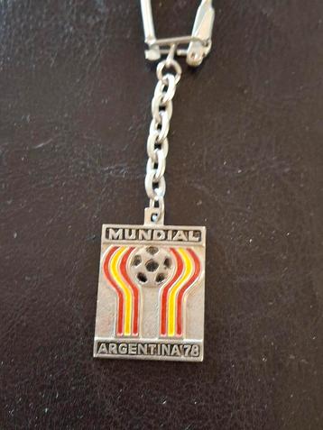 Porte-clés vintage de football argentin Coupe du monde 1978, Enlèvement ou Envoi, Comme neuf, Sport