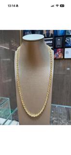 14KT Goud - 74 Gram - Ketting - ROPE -, Bijoux, Sacs & Beauté, Colliers, Enlèvement, Neuf, Jaune, Or