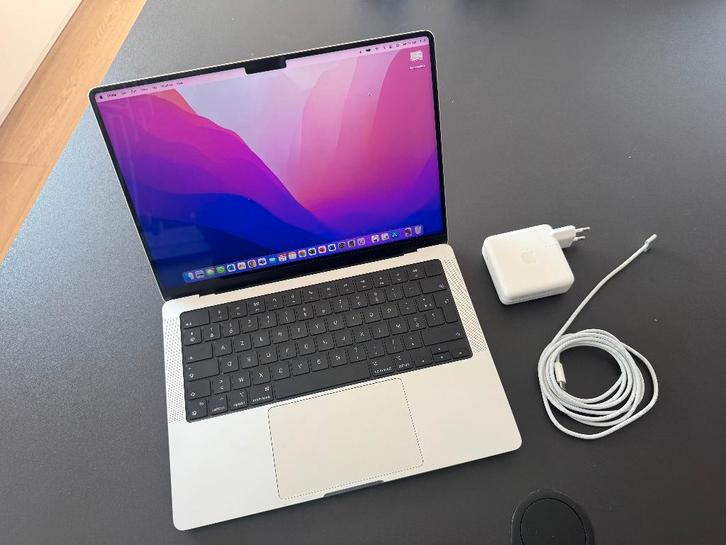 APPLE MacBook Pro 14” (2021) – M1 Pro – 16GB – 512GB, Computers en Software, Apple Macbooks, Zo goed als nieuw, MacBook Pro, Overige groottes