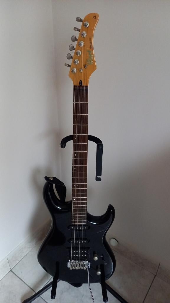 Guitare Cort + ampli Roland + housse Gewa, Muziek en Instrumenten, Met versterker, Zo goed als nieuw, Solid body, Ophalen