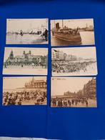 ONZE cartes postales très anciennes d'OSTENDE, Collections, Envoi, 1920 à 1940, Affranchie, Ville ou Village