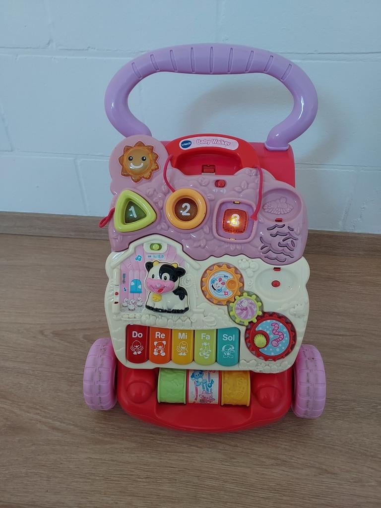 Loopwagentje VTech, Ophalen