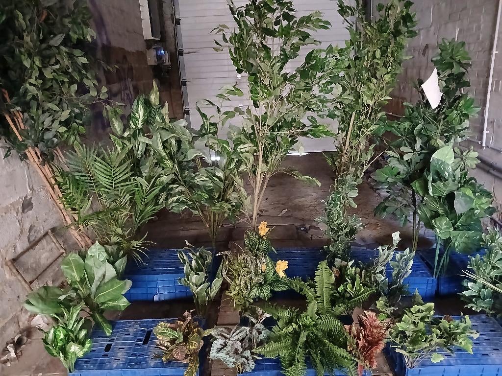 lot de plantes artificielles (plus de 20.000 pcs) divisible, Enlèvement, Neuf, Intérieur