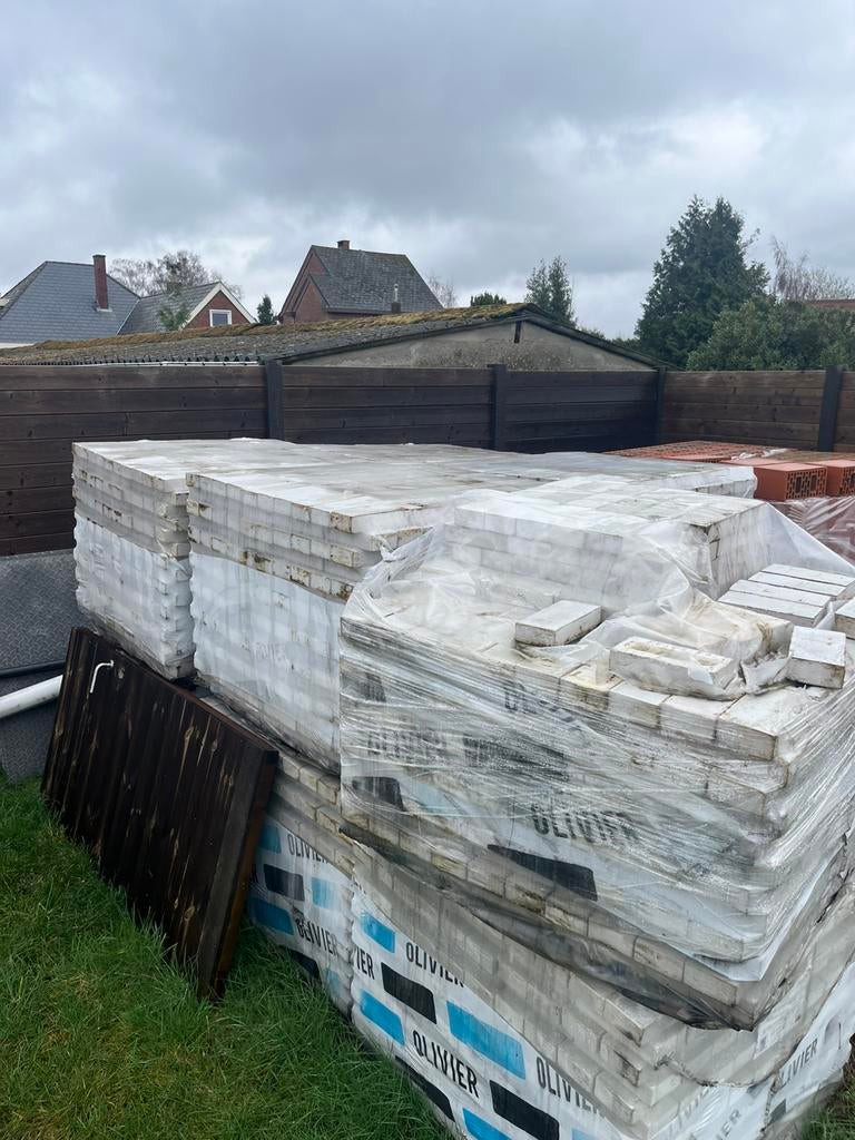 Gevelsteen /Olivier KARMA WHITE, Ophalen, Bakstenen