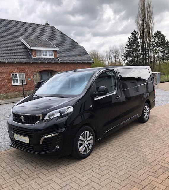Peugeot Expert 2.0 BlueHdi Dub.Cab  AUTOMAAT  Combi, Auto's, Bestelwagens en Lichte vracht, Bedrijf, ABS, Peugeot, Diesel, Euro 6