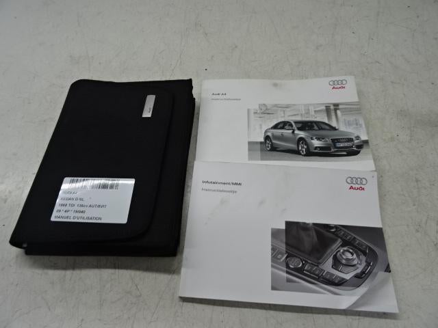 MANUEL UTILISATEUR Audi A4 (B8) (01-2007/12-2015), Utilisé, Audi