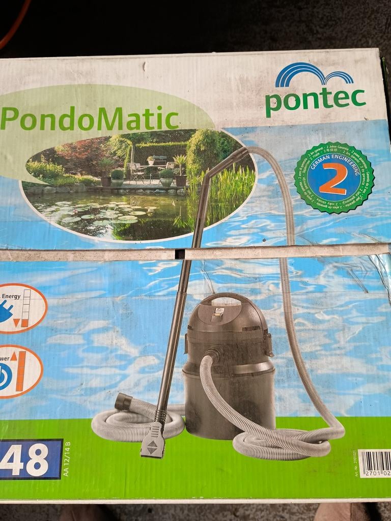 Vijverreiniger, Ophalen