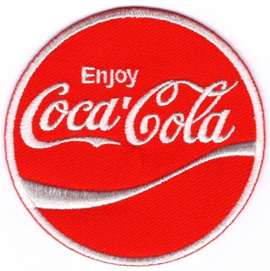 Coca Cola stoffen opstrijk patch embleem #2, Verzamelen, Merken en Reclamevoorwerpen, Nieuw, Verzenden