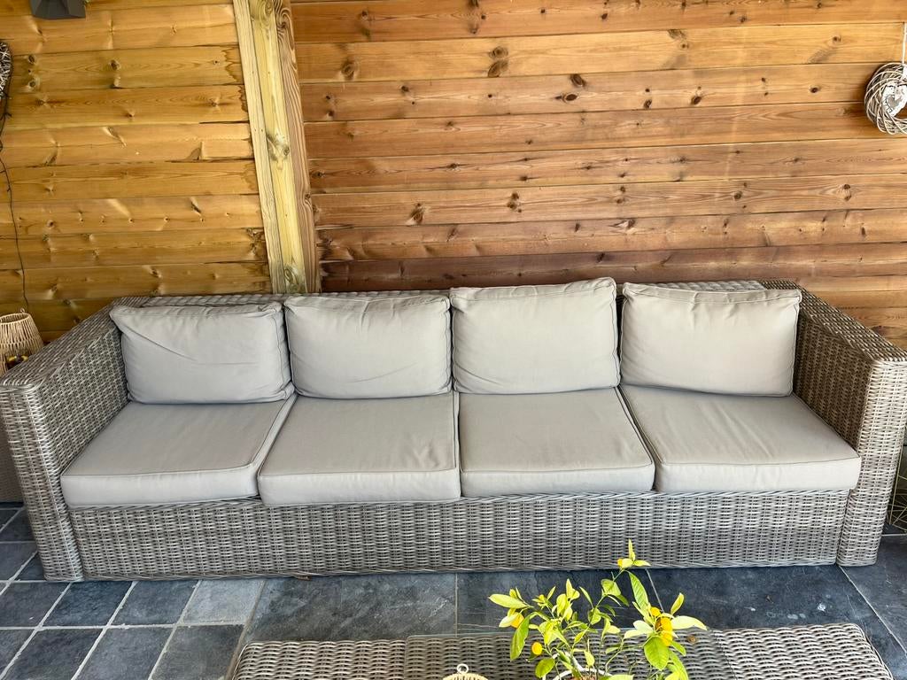 Loungebank van Lio Line, Tuin en Terras, Ophalen, 4 zitplaatsen, Gebruikt, Loungeset
