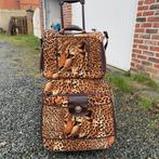 une valise cabine à roulettes avec sac assorti., Enlèvement, Comme neuf, Roulettes