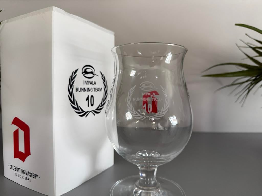 Duvel running impala team 10j met doos, Verzamelen, Ophalen, Nieuw