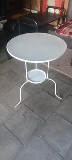 Table d’appoint guéridon blanc IKEA, Enlèvement, Rond