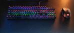 Battletron keyboard - zwart - azerty, Computers en Software, Toetsenborden, Ophalen, Gebruikt, Gaming toetsenbord, Azerty