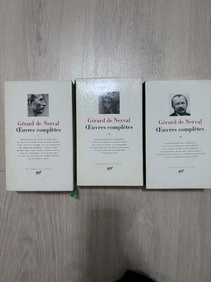 Œuvres complètes de Nerval – Bibliothèque de la Pléiade, Boeken, Gedichten en Poëzie, Gelezen, Eén auteur, Ophalen of Verzenden