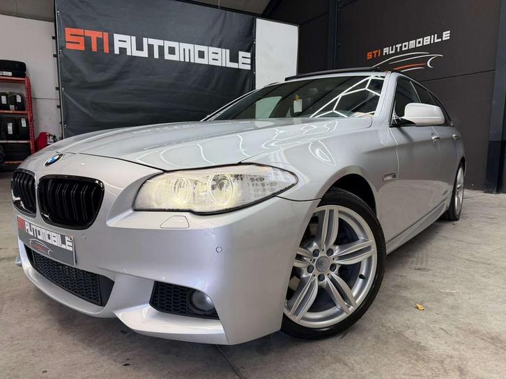 BMW 5 Serie 520 PACK M (bj 2012, automaat), Auto's, BMW, Bedrijf, Te koop, 5 Reeks, ABS, Achteruitrijcamera, Airbags, Airconditioning