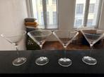 4 cocktailglazen, Enlèvement, Comme neuf