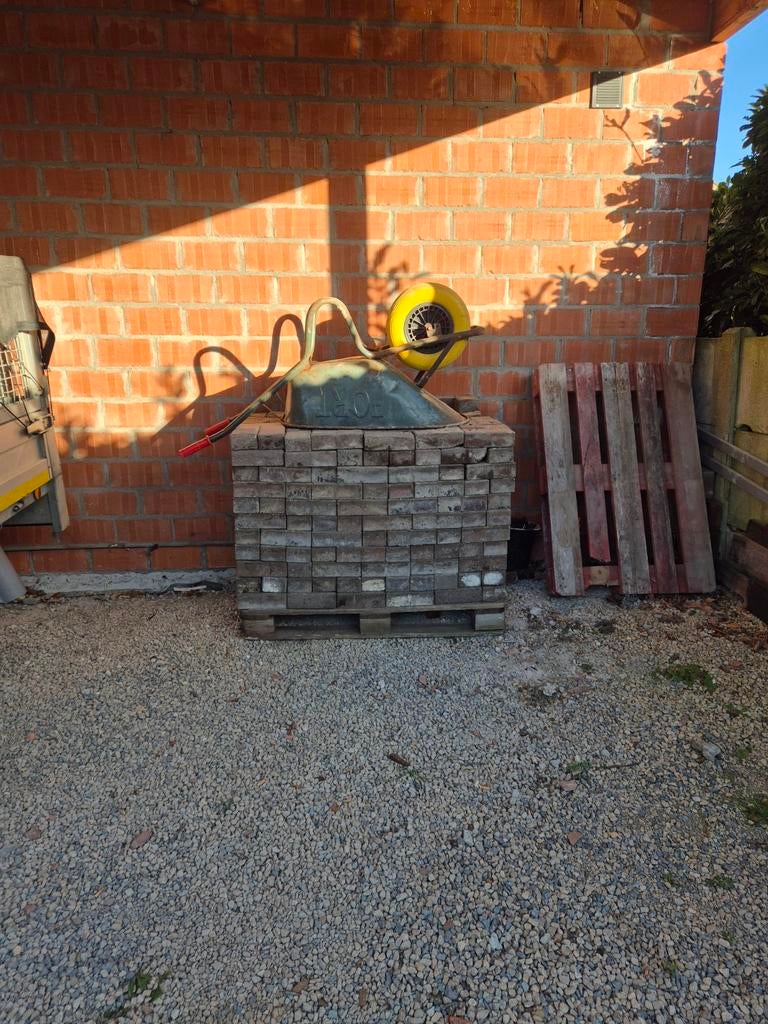 Gratis klinkers! 20x10x6, Tuin en Terras, Ophalen, Klinkers