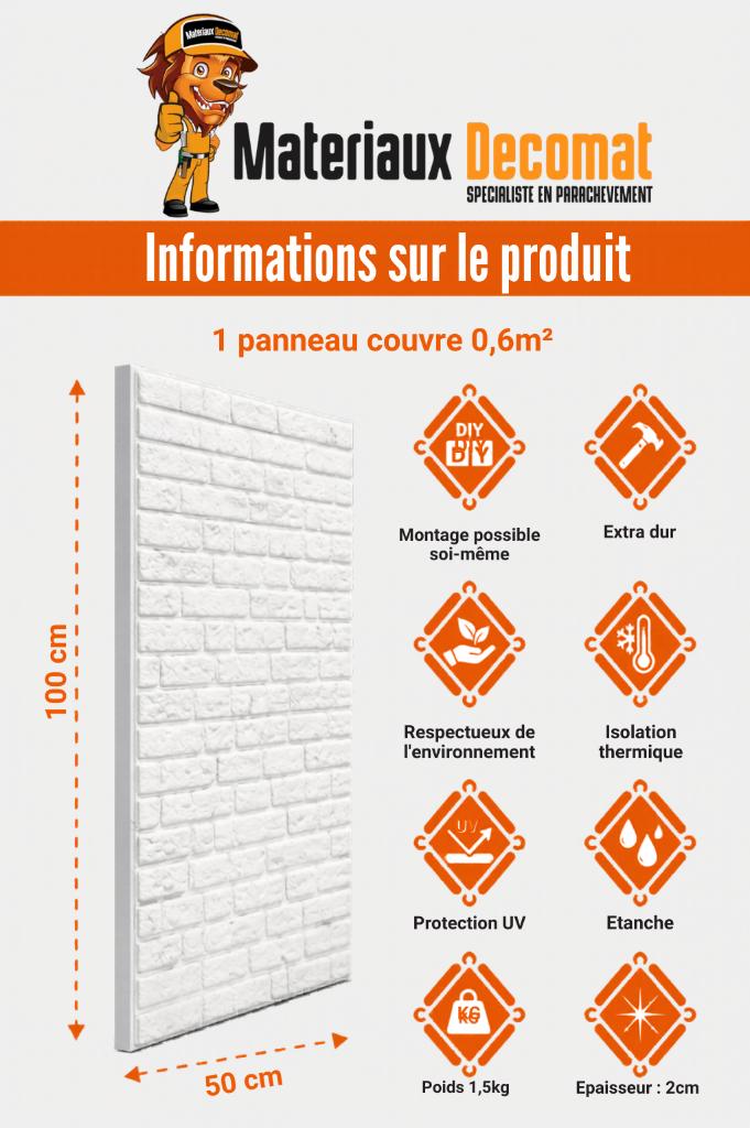 PANNEAUX MURAUX ACOUSTIQUES 3D, Doe-het-zelf en Bouw, Platen en Panelen, Nieuw, Ophalen