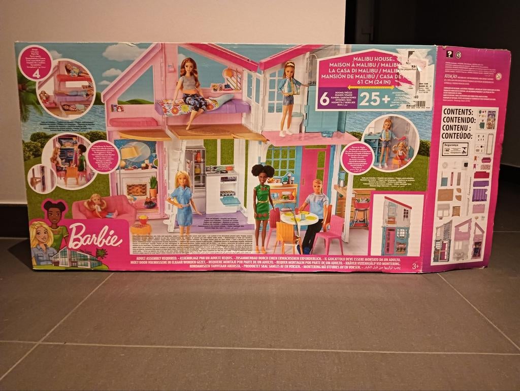 Maison Barbie Malibu, Enlèvement, Accessoires