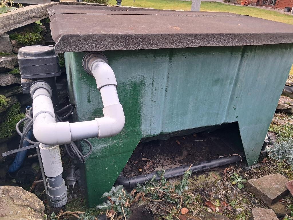 vijverfilter met uv lamp, Tuin en Terras, Vijver-toebehoren, Ophalen, Gebruikt, Vijverfilter