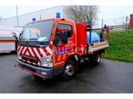 REF:lot V4 - Camion plateau avec citerne Mitsubishi Canter F, Achat, Entreprise, Autres carburants, Mitsubishi