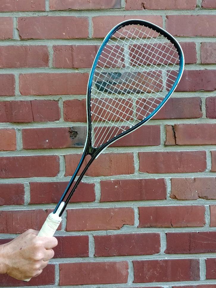 Slazenger Panther series 440 Long String, squash racket, Sport en Fitness, Squash, Gebruikt, Racket, Met hoes, Ophalen of Verzenden