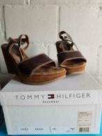 Sandalen / pumps Tommy Hilfiger maat 36, Kleding | Dames, Bruin, Ophalen of Verzenden, Zo goed als nieuw, Pumps