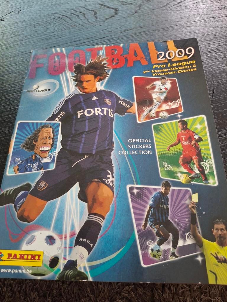 Livre d'autocollants Panini Football 2009, nouveaux autocoll, Enlèvement ou Envoi