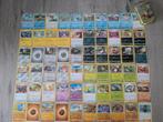 60 verschillende Pokémonkaarten met doosje om ze te bewaren, Ophalen of Verzenden, Zo goed als nieuw, Meerdere kaarten